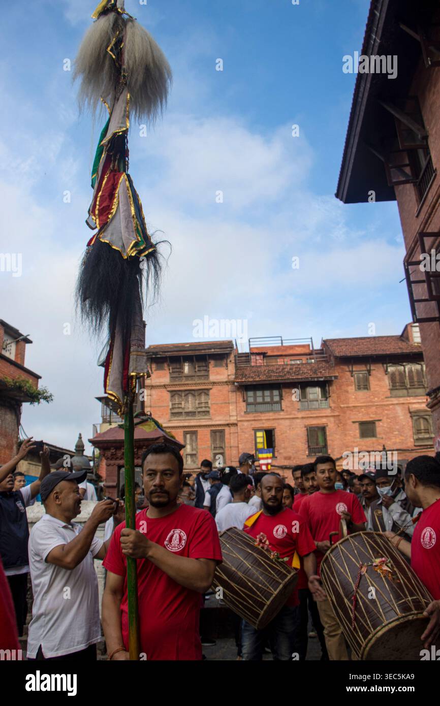 Newars of kathmandu valley hi-res stock photography and images - Alamy
