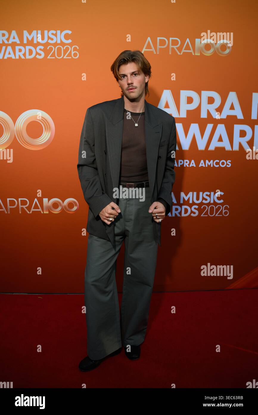 Australia Ruel Sydney, Australia. 29th Apr, 2026. Ruel attends the 2026 APRA Music ...