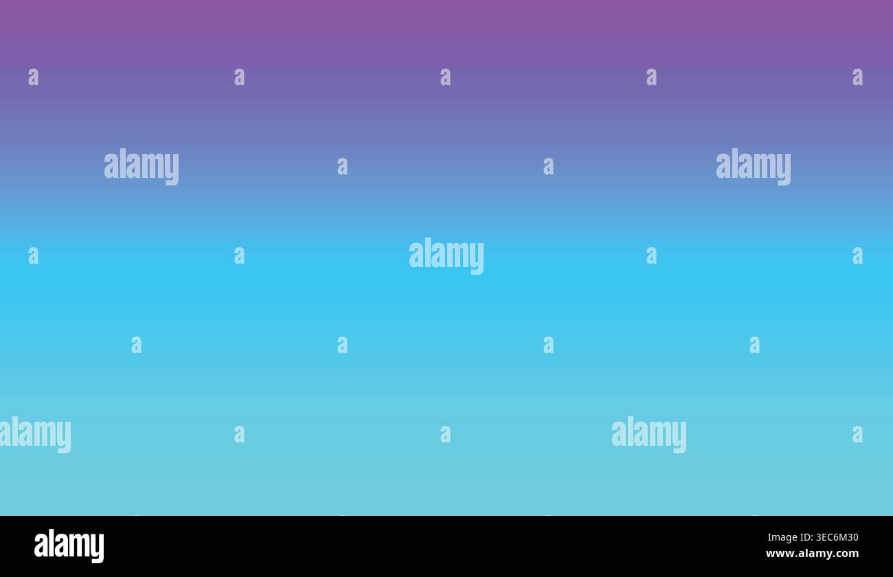 Purple Blue Cyan Smooth Vertical Gradient Background Stock Vector