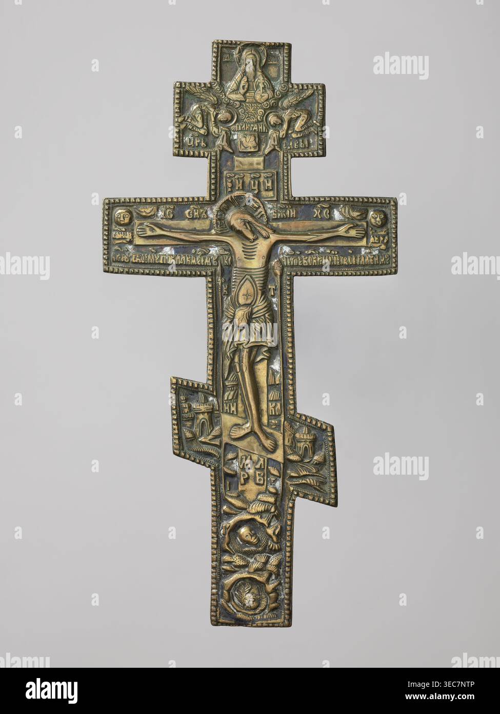 Cross: Crucifixion of Christ, Old Believers workshop; crosses; Lord of ...
