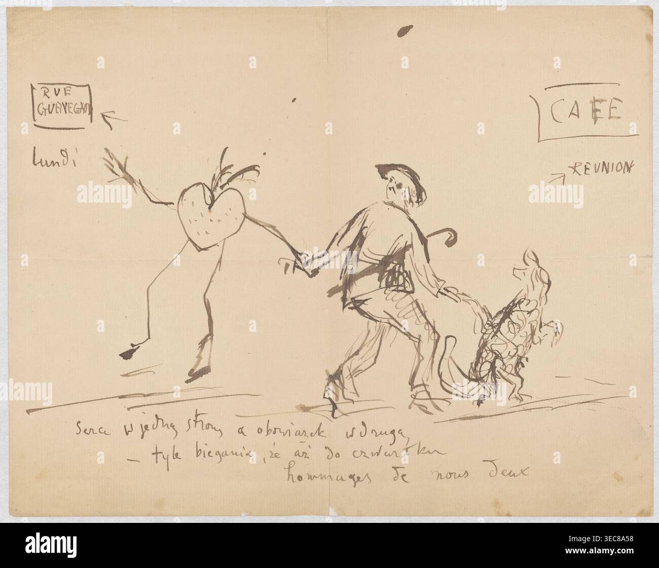 Heart in one direction and duty in the other self-portrait of the ...