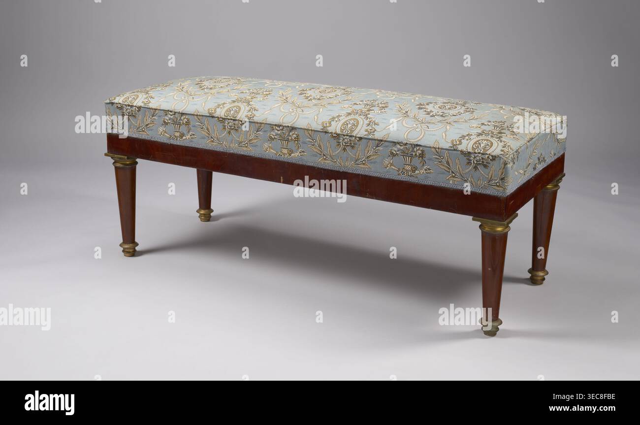 Banquette, Empire style, early 19th century, Warsaw, rectangular ...
