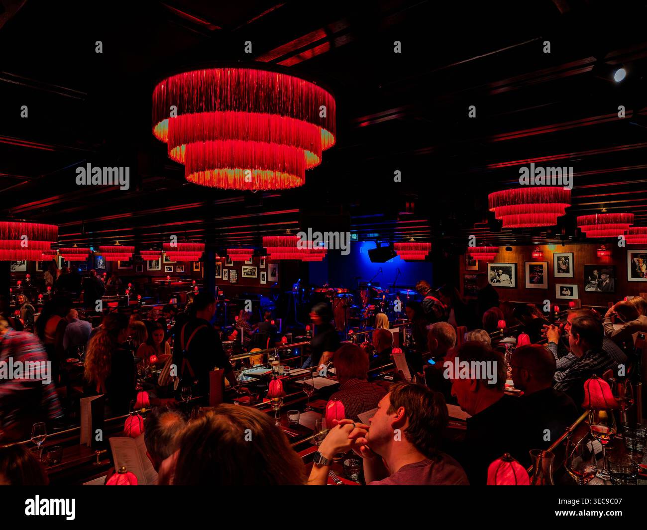 Ronnie scott's jazz club interior hi-res stock photography and images