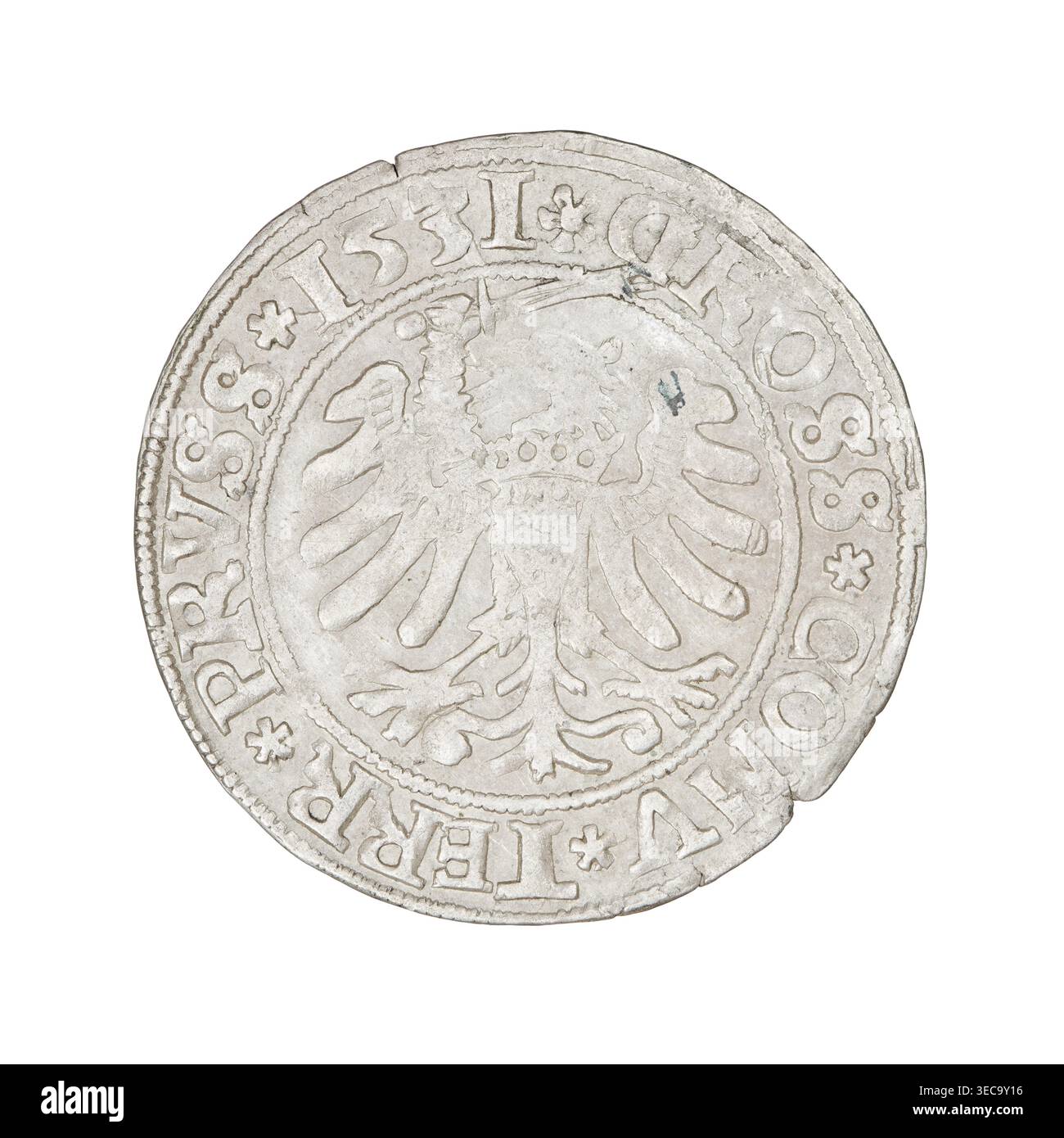 Prussian grosz, Sigismund I the Old (King of Poland; 1506–1548 ...