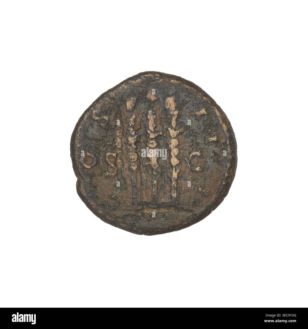 Quarter (coin) of Hadrian (76–138; Roman emperor 117–138). Obverse ...