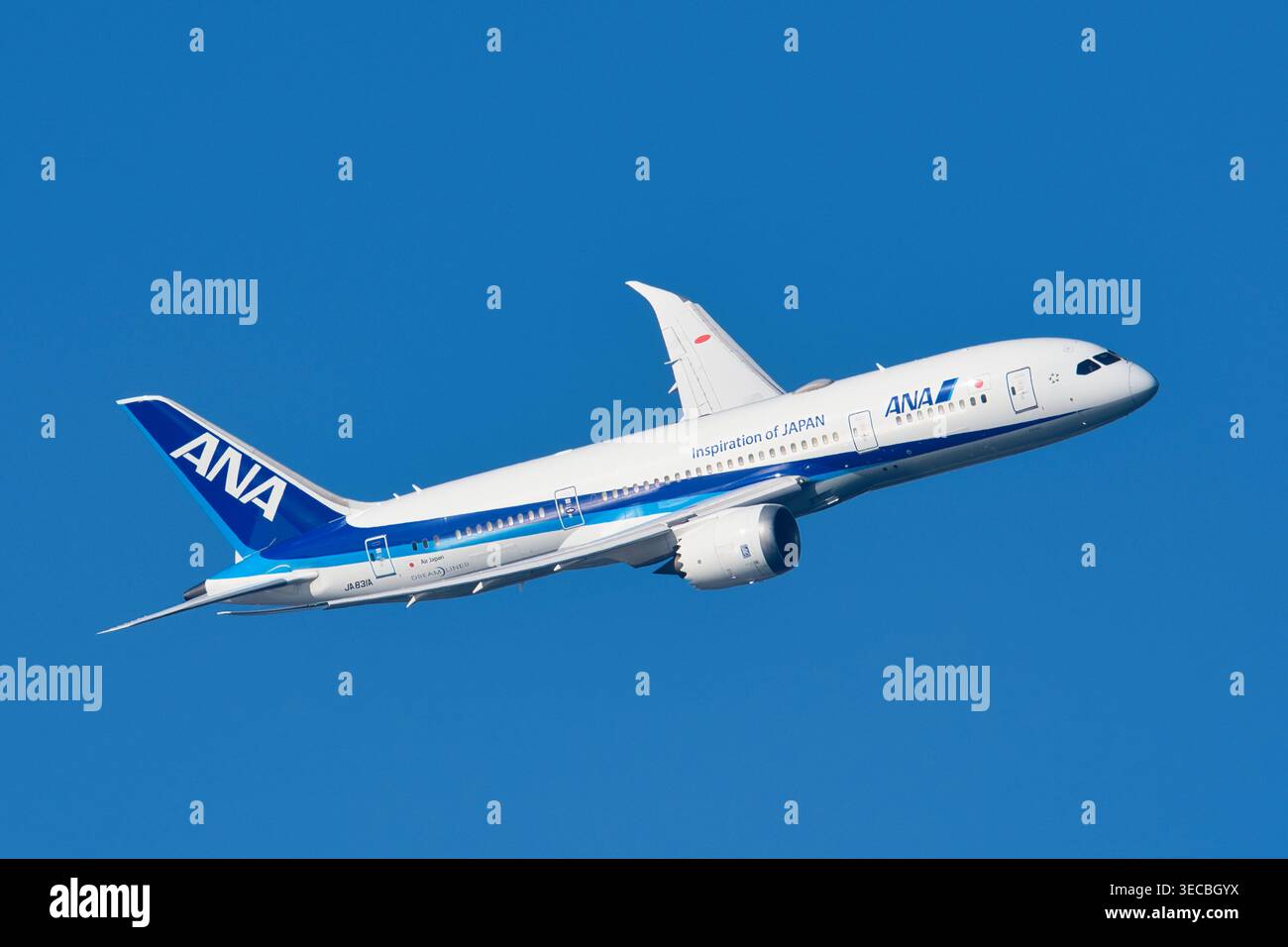 Ana airlines 787 8 hi-res stock photography and images - Alamy