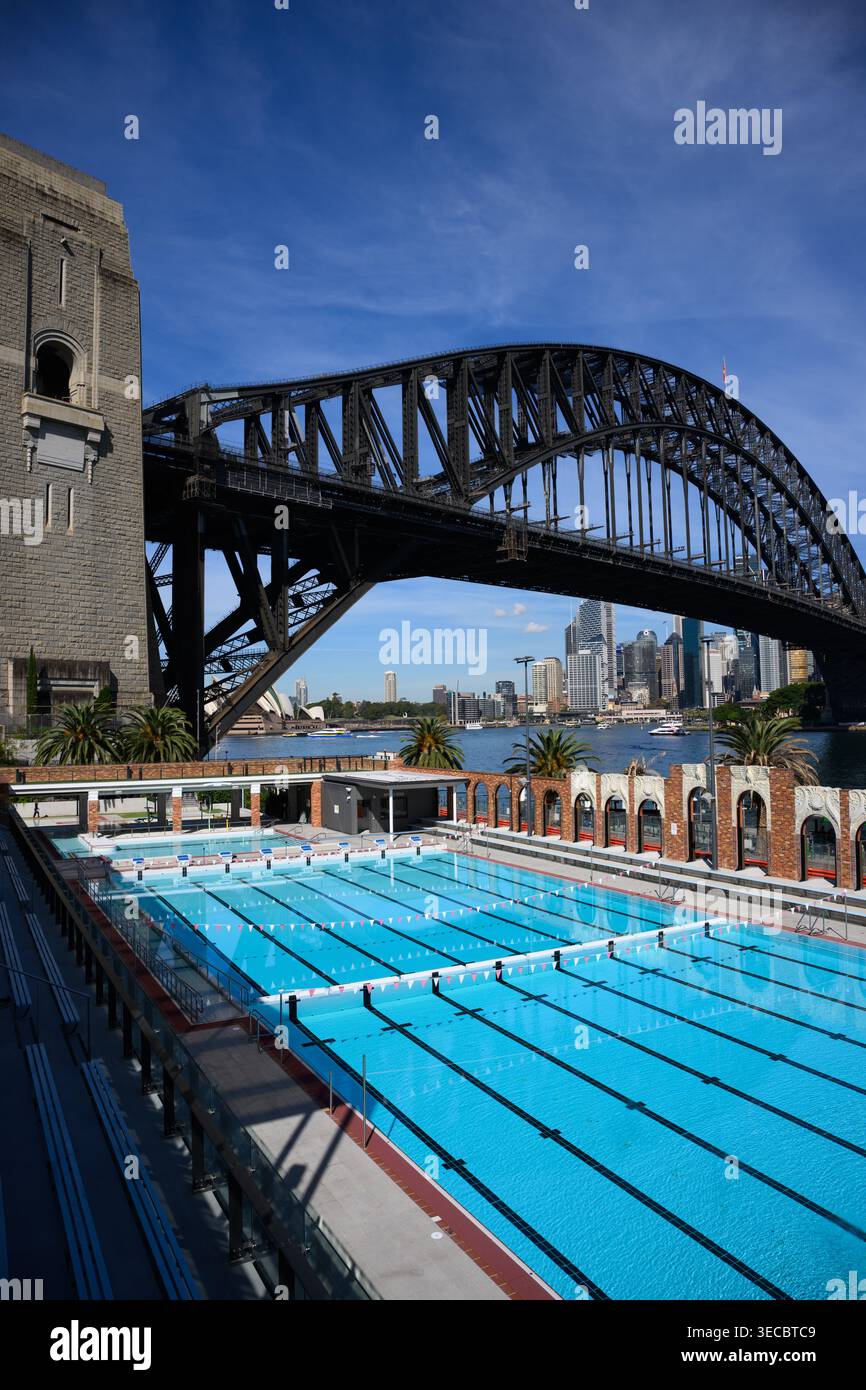 A general view of the redeveloped North Sydney Olympic Pool in Sydney ...