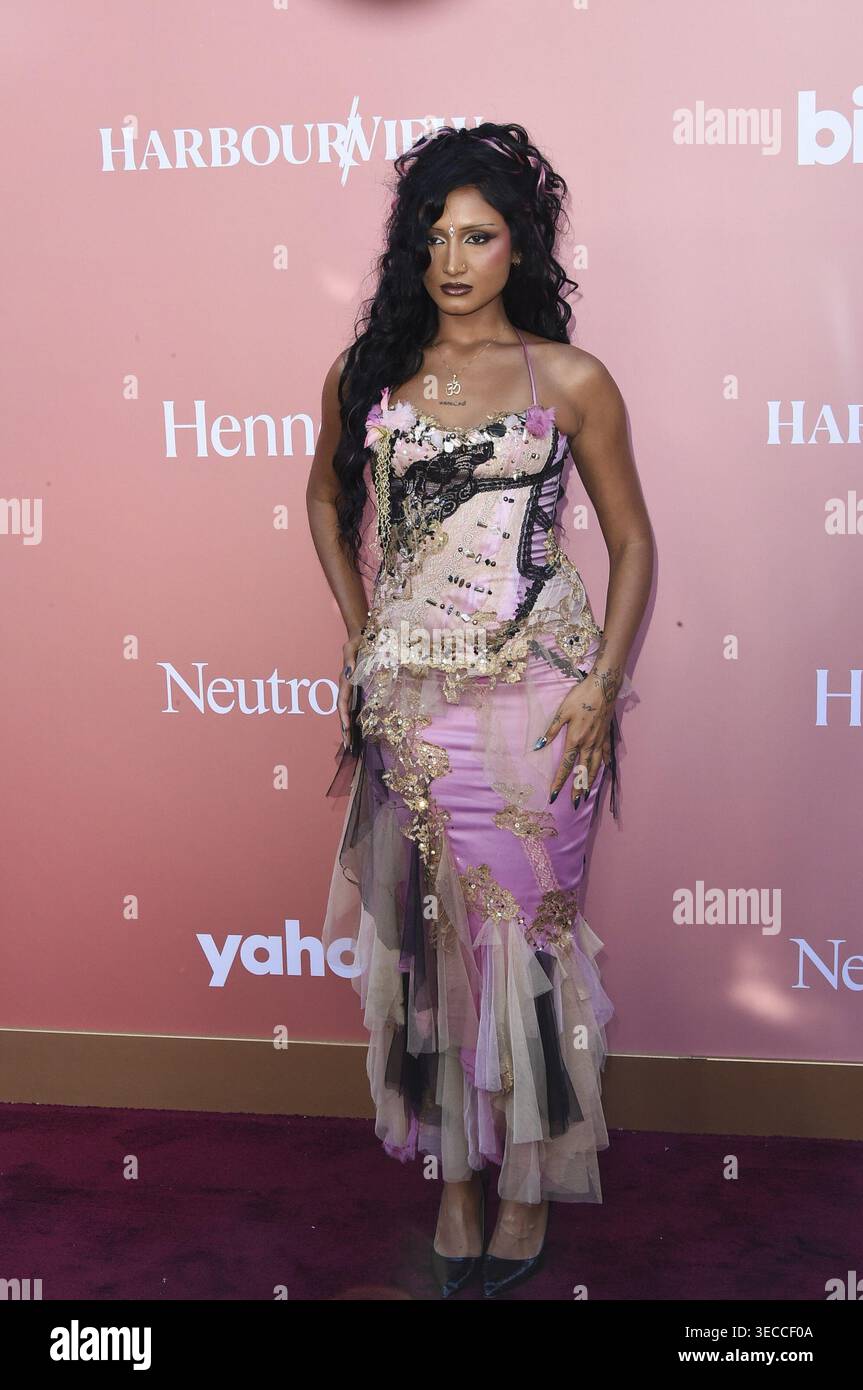 Rhea Raj at arrivals for 2026 Billboard Women in Music Awards ...