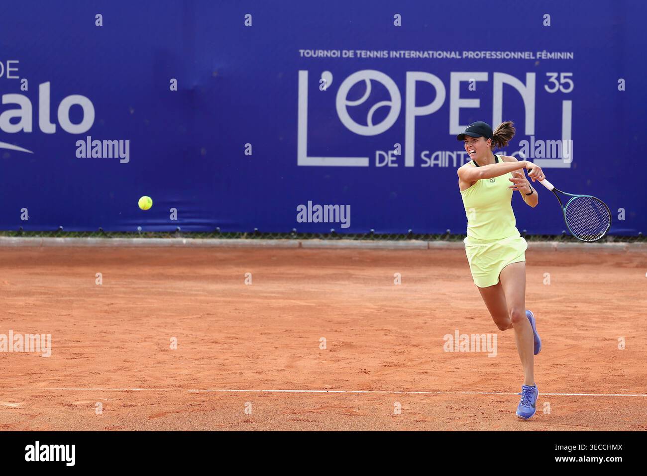 Lilli Tagger (Austria) during the L'Open 35 de Saint-Malo 2026, WTA 125 ...
