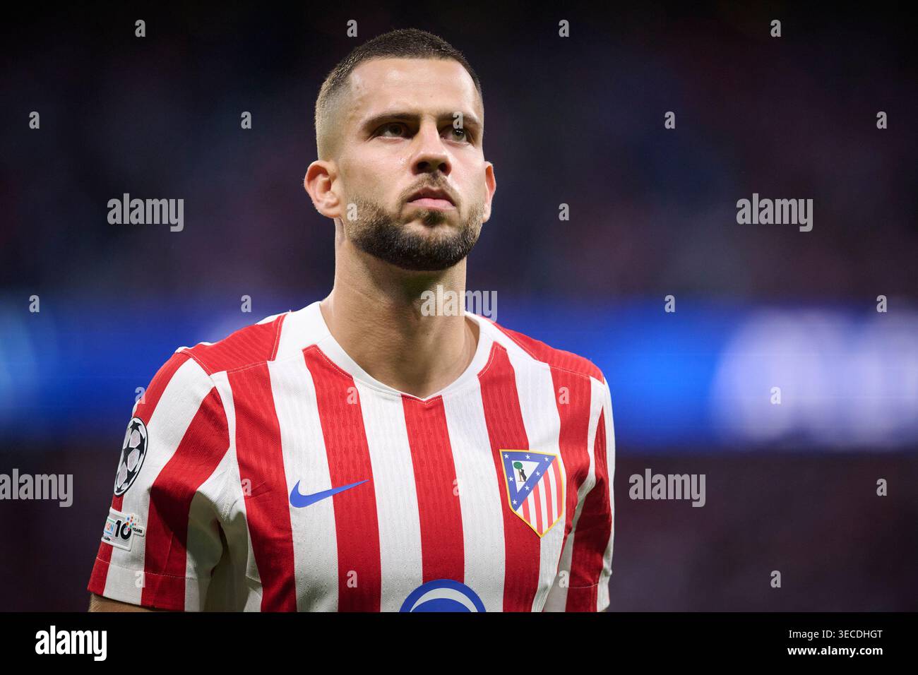David Hancko Atletico de Madrid's David Hancko during Champions League 2025/2026 ...