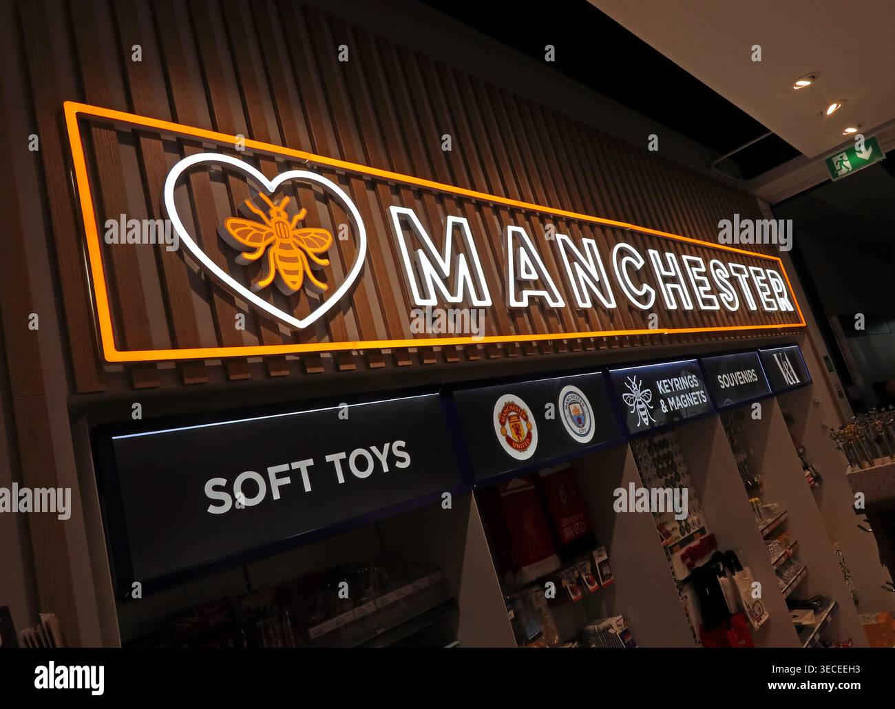 Manchester Store, Airport, England, UK. Stock Photo