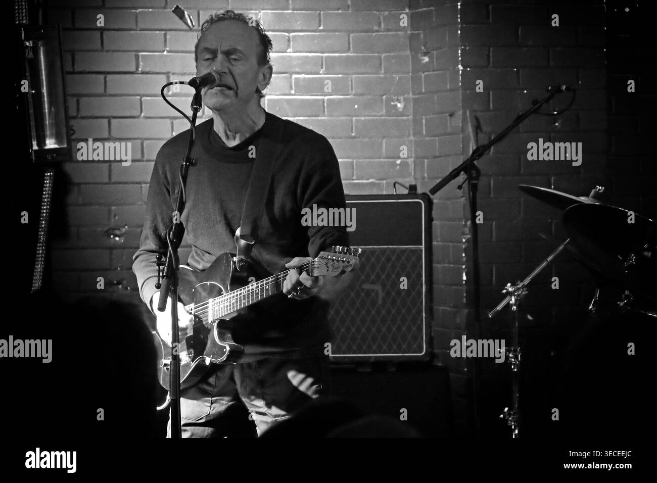 Hugh Cornwell performs at The Live Rooms, Chester, during the Moments of Madness UK tour, 20 November 2022 Stock Photo