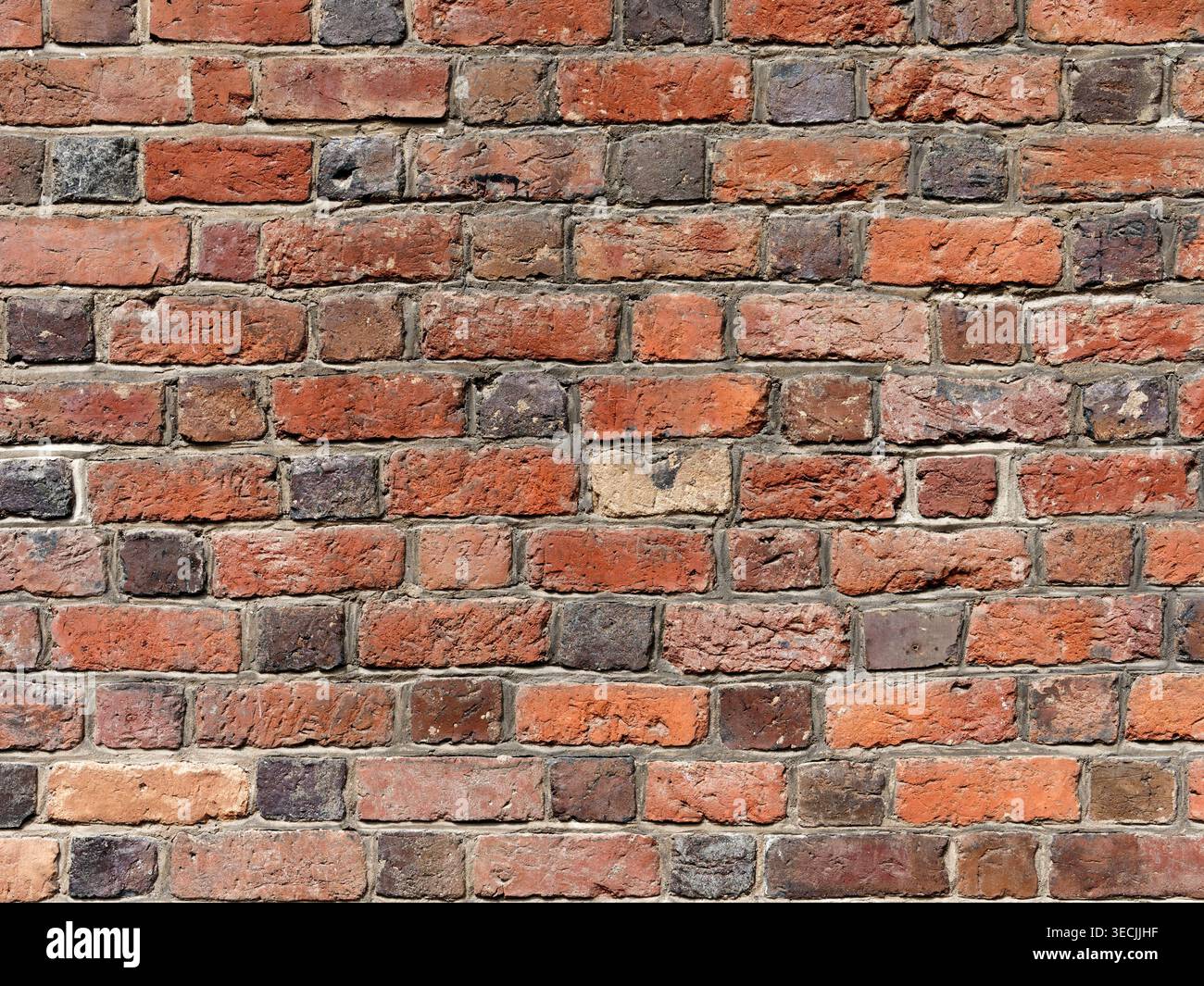 Wall made from bricks, can be used as a background Stock Photo