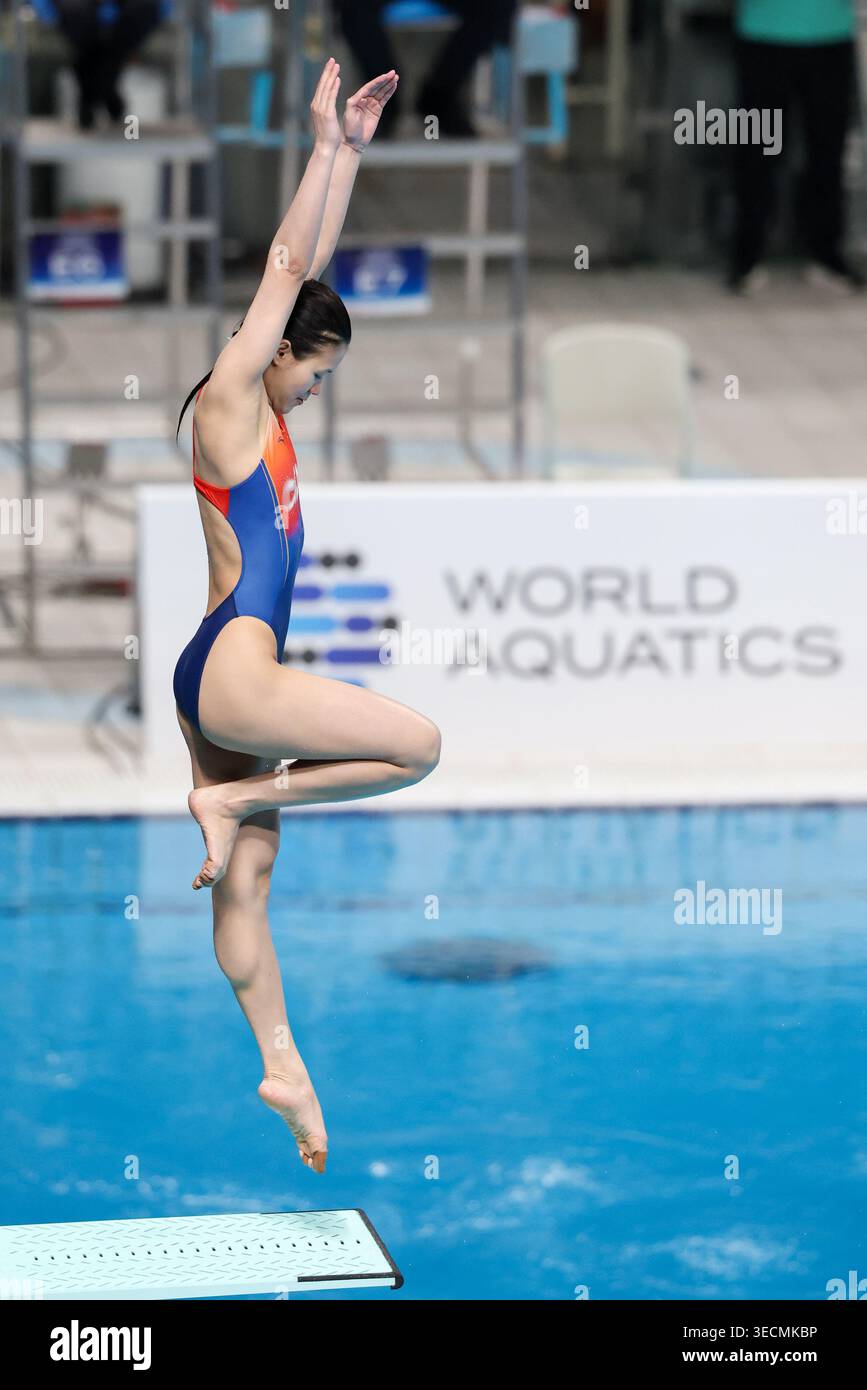 Beijing, China. 1st May, 2026. Lin Shan of China competes during the ...