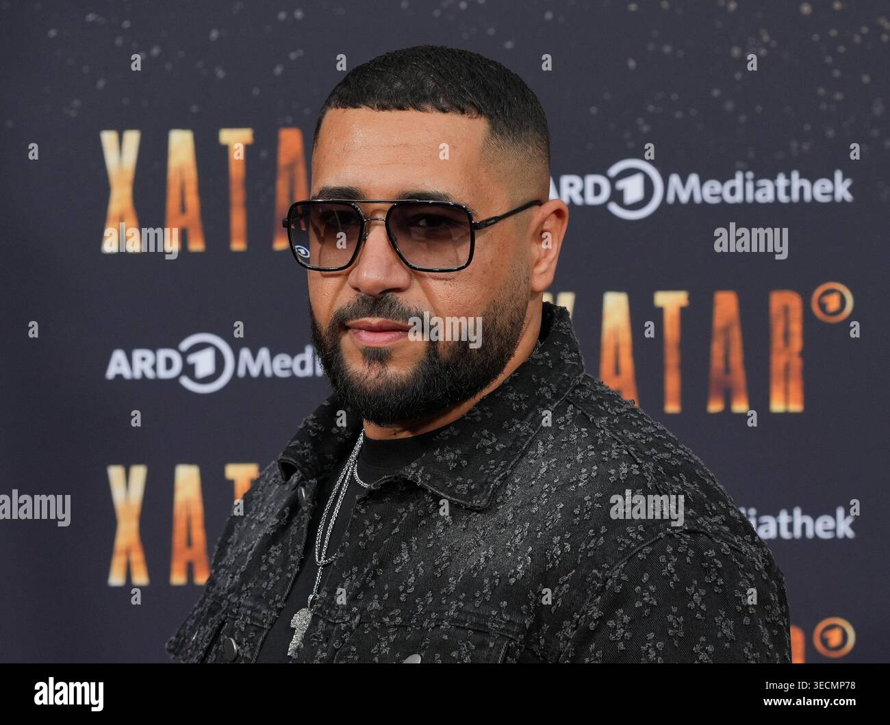 30 April 2026, Berlin: Rapper Mazen comes to the preview of the ARD ...