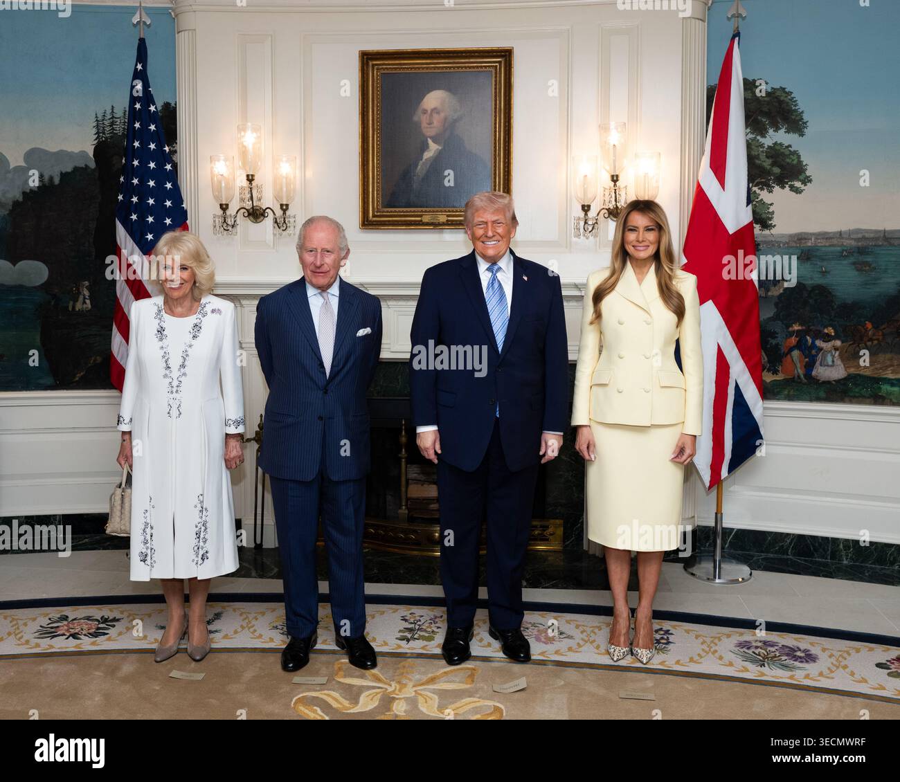 Melania trump april 2026 hi-res stock photography and images - Alamy