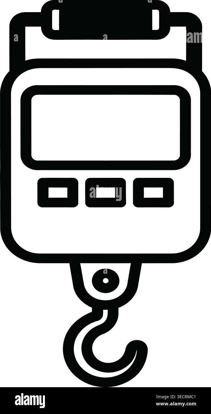 Black square usb flash drive icon vector Stock Vector