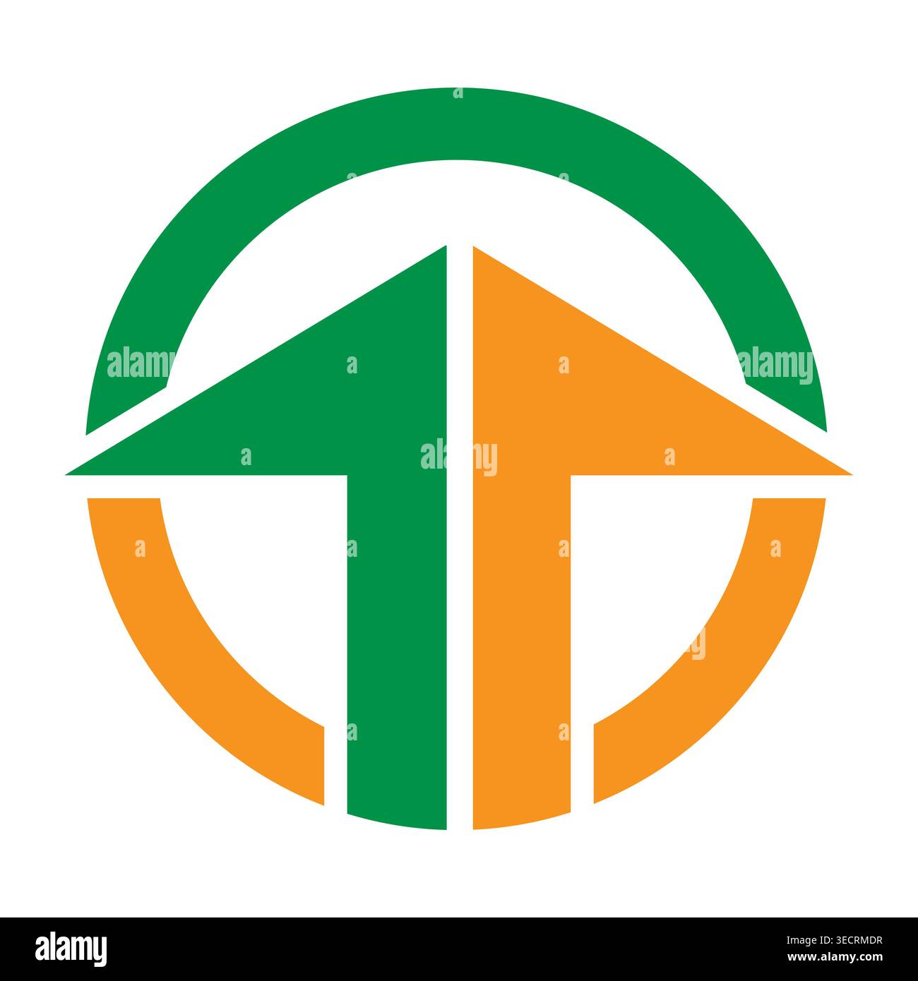 Letter t logo design branding Stock Vector