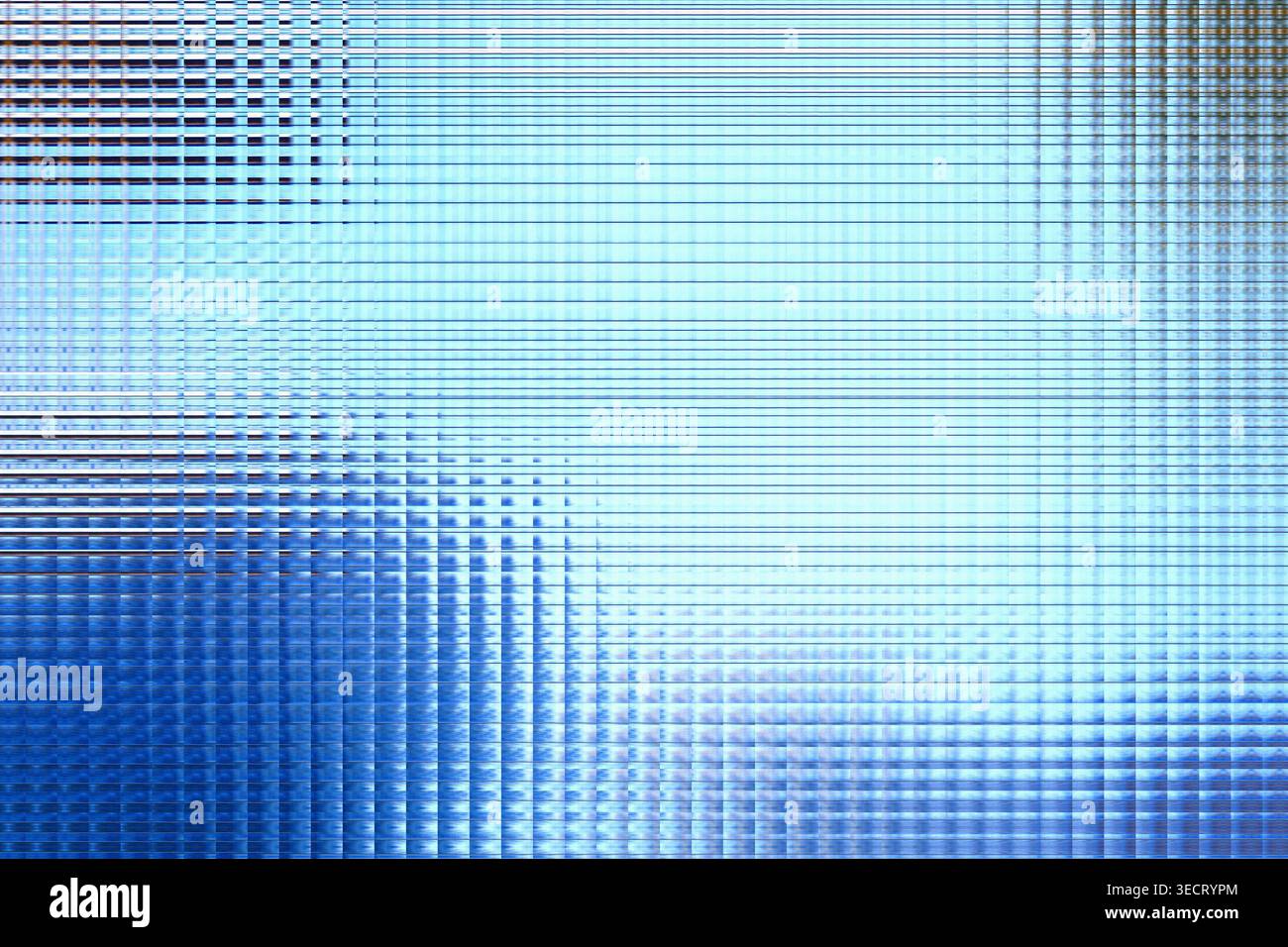 Abstract blue geometric background with intersecting grid lines and subtle gradient glow, creating a modern digital pattern texture for tech, web, and Stock Photo