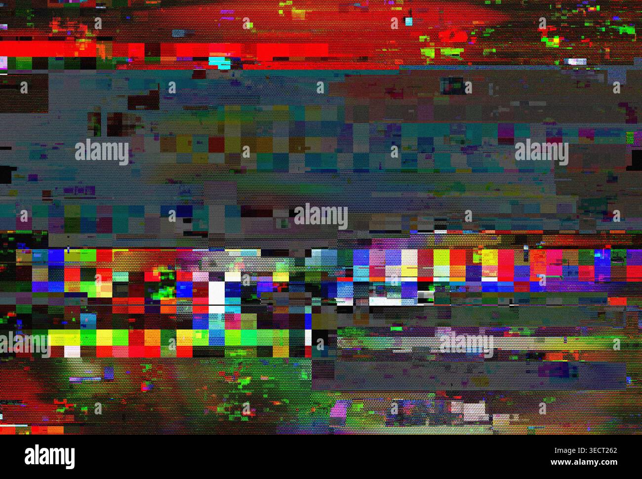 Blocky digital glitch texture pixelated hi-res stock photography and ...