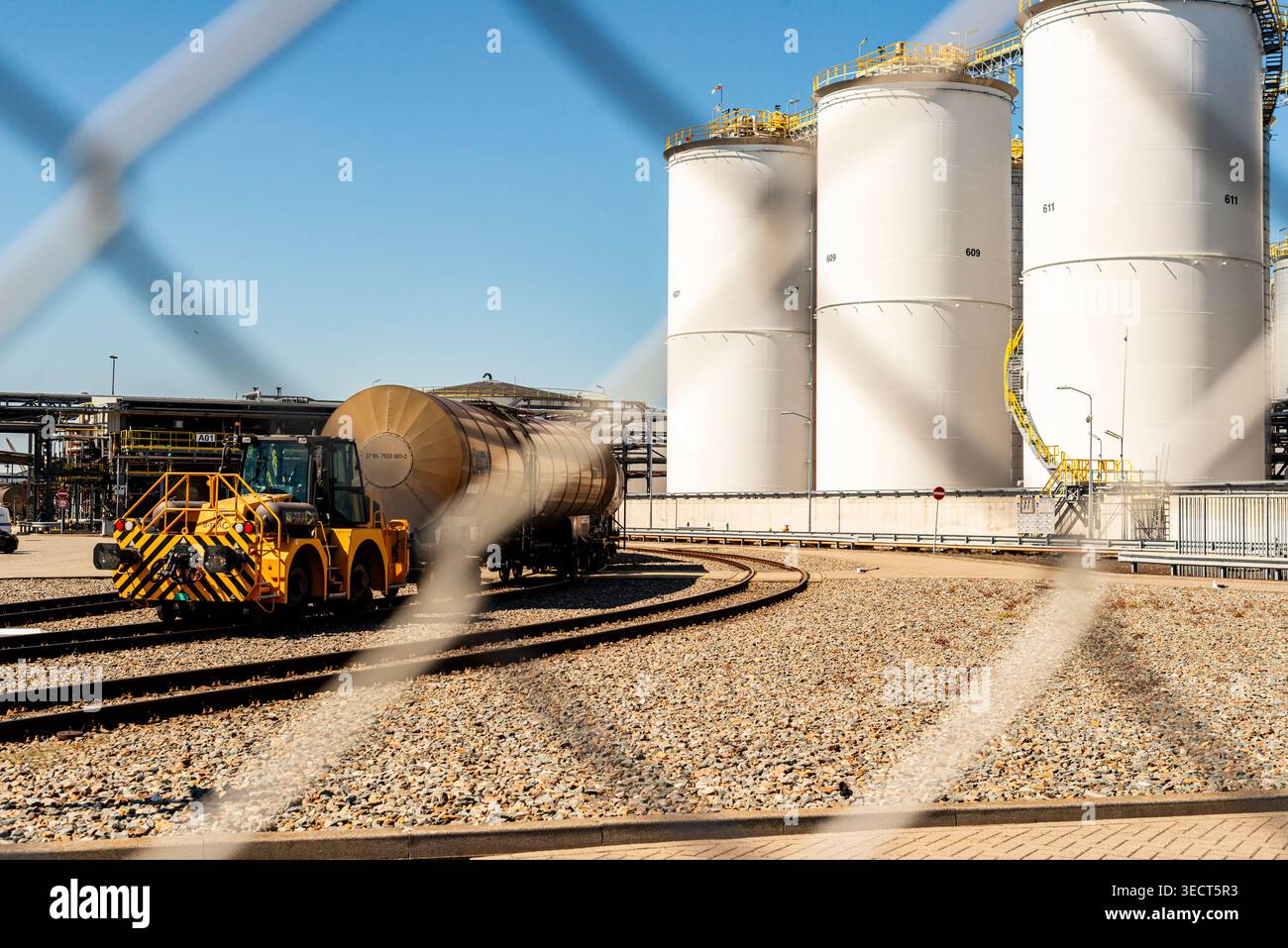 Storage Tanks and Chemical Train at Nobian Chemicals & Nourion Polymer ...