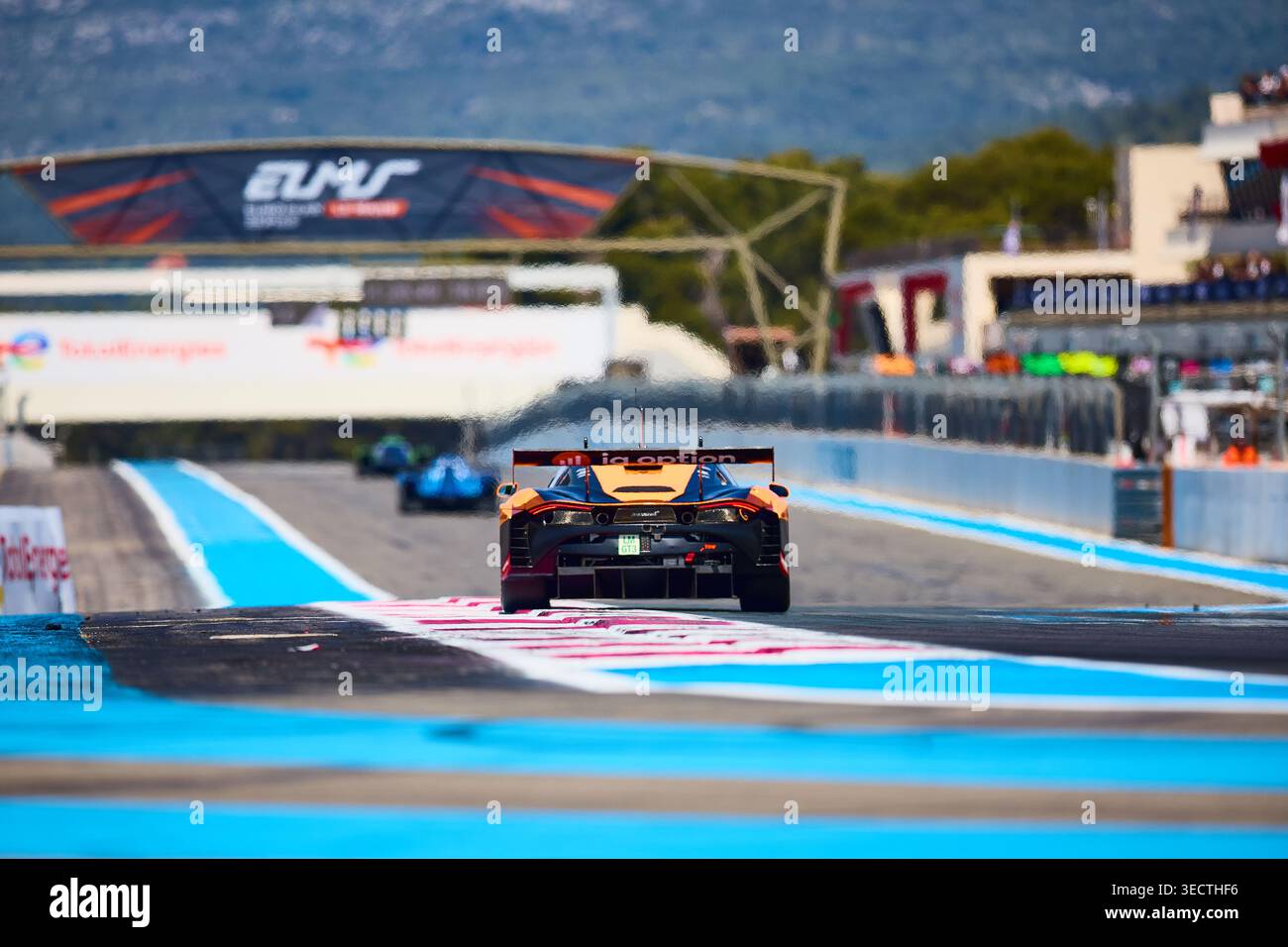 Trailing Racing 2nd May 2026. prototype race car accelerates hard down the main ...