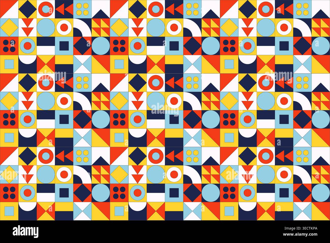 Bauhaus design textile hi-res stock photography and images - Alamy