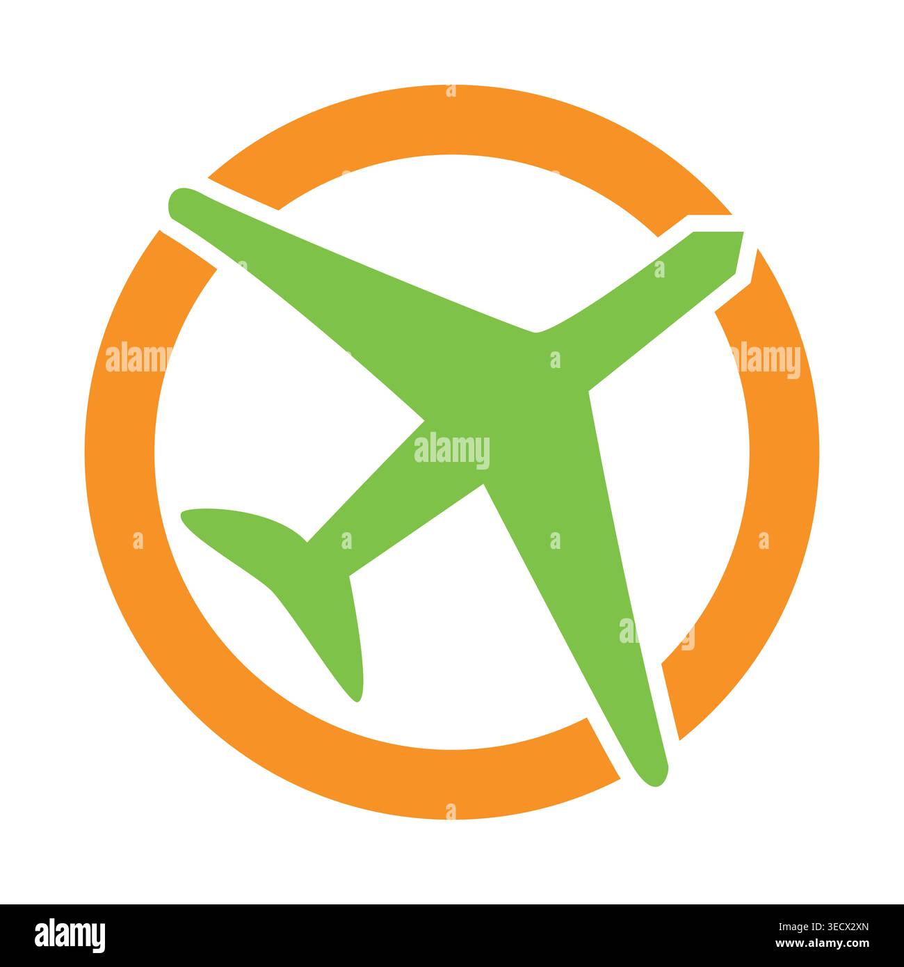 Travel agency modern logo design Stock Vector