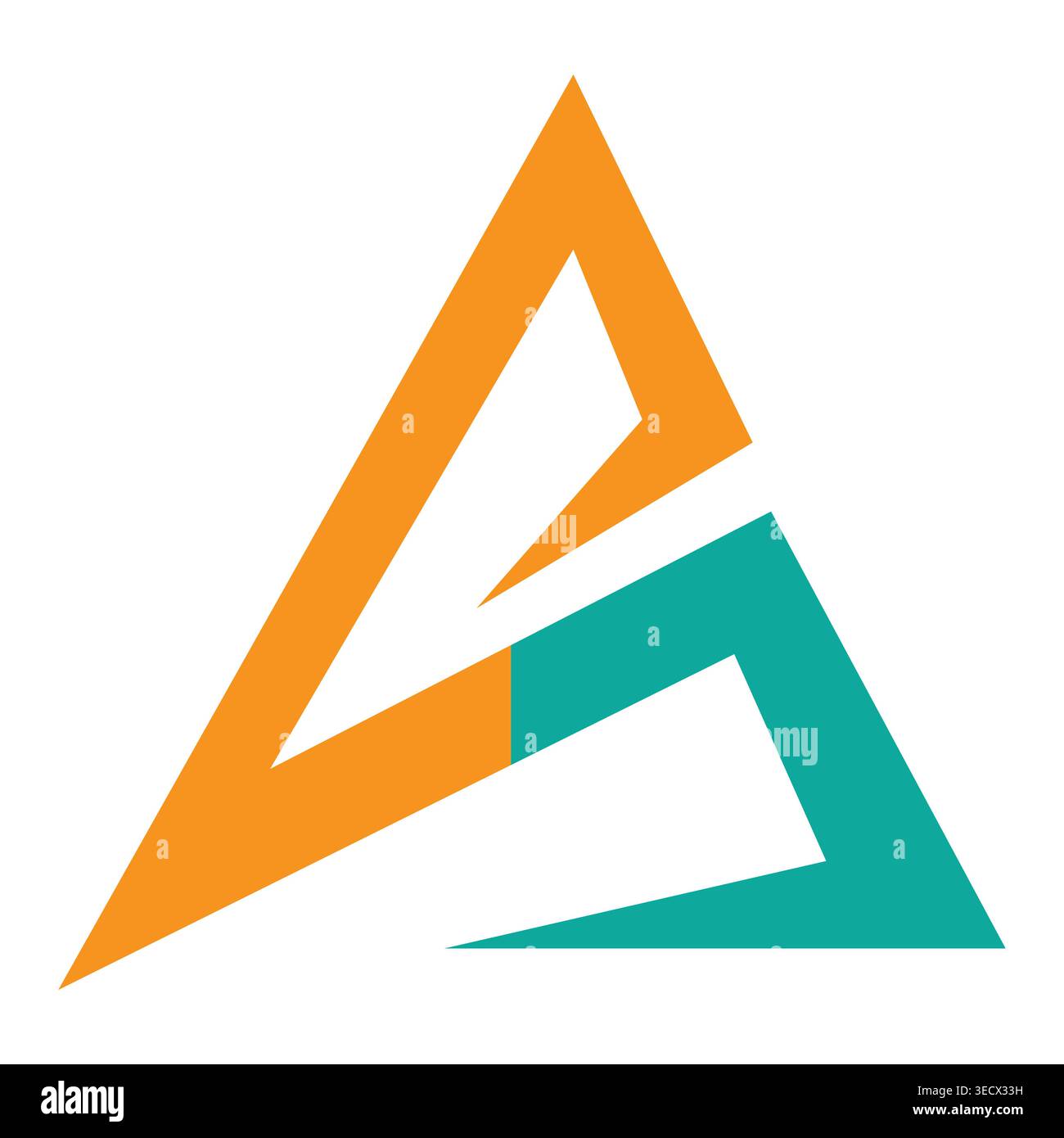 Lettter a logo design and branding Stock Vector