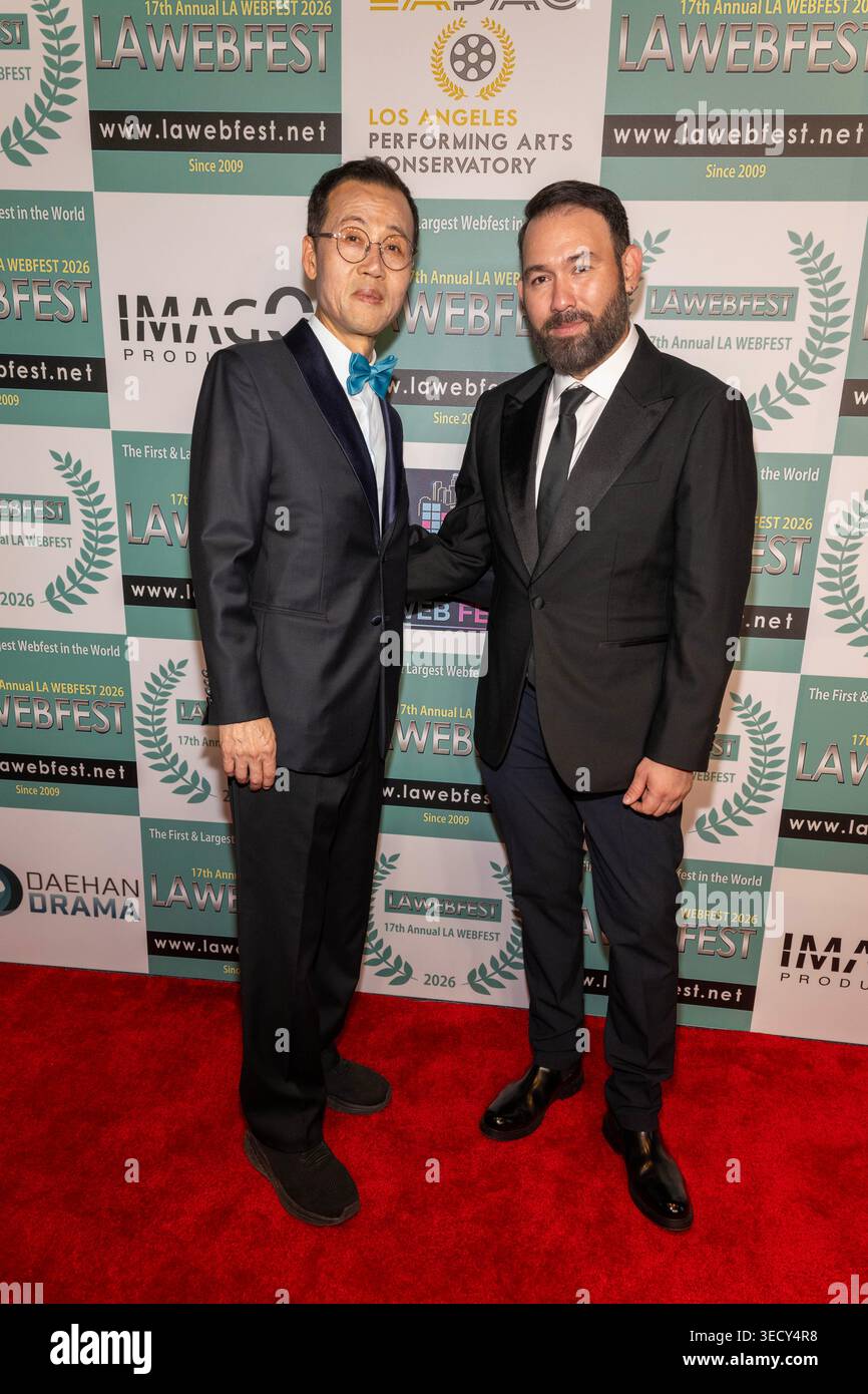 Los Angeles, USA. 01st May, 2026. Filmmaker/Producer Young Man Kang ...