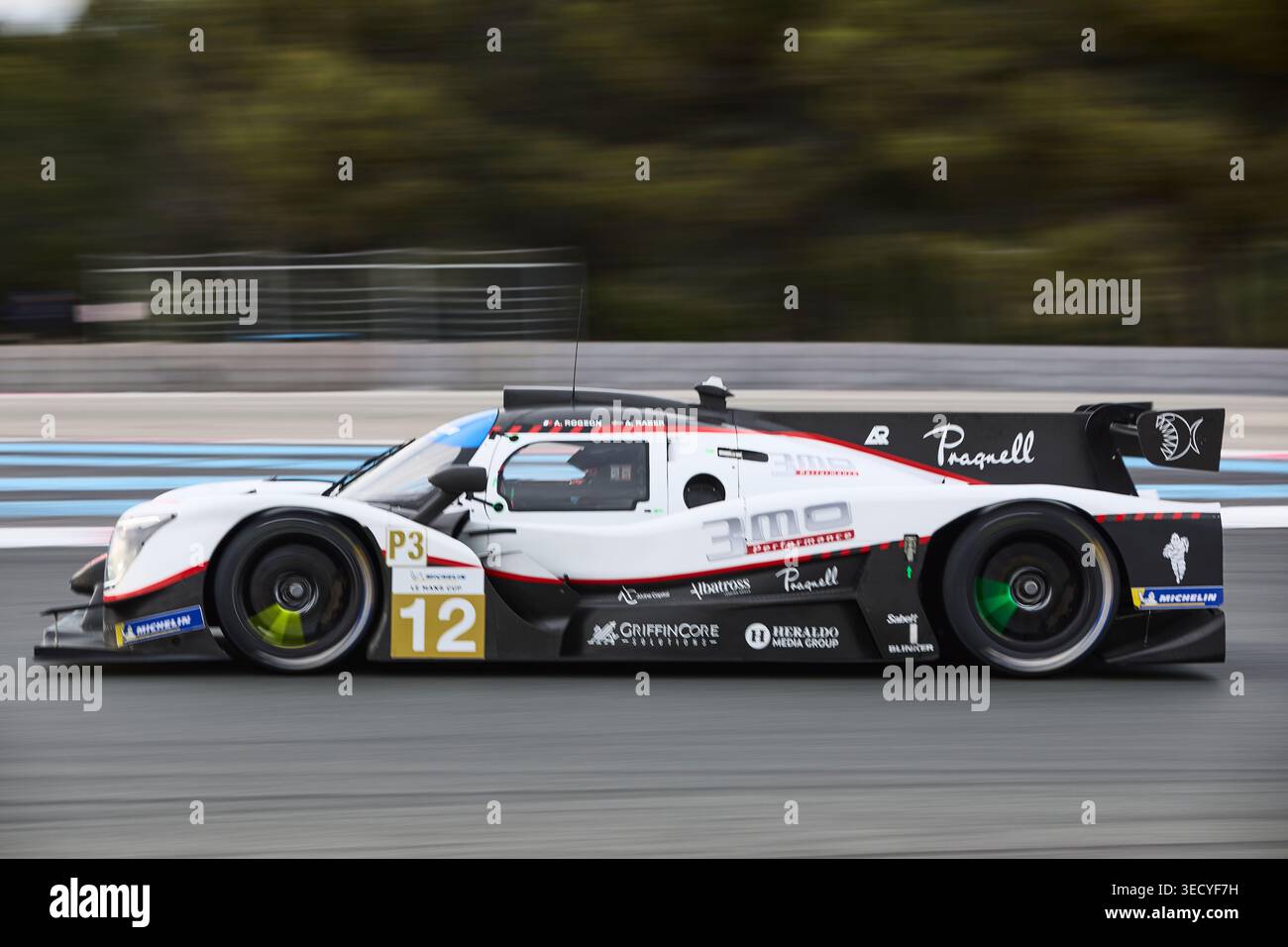 August Raber 2nd May 2026. #12 Ligier JS P325 - Toyota of Arthur ROGEON (FRA) and ...