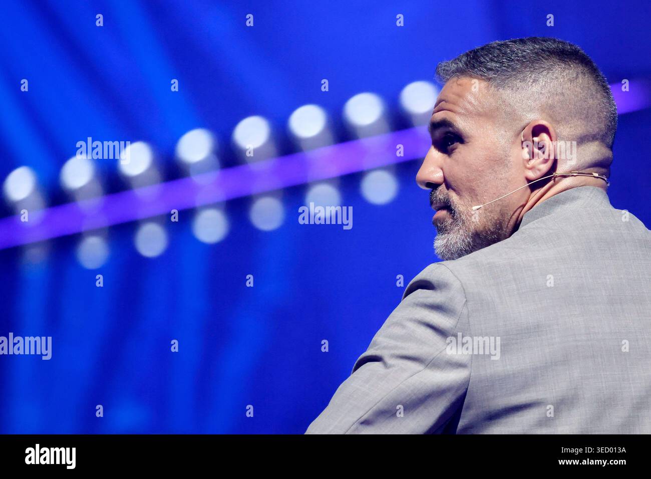 Rapper and juror Bushido (Anis Ferchichi) at the second of three live ...