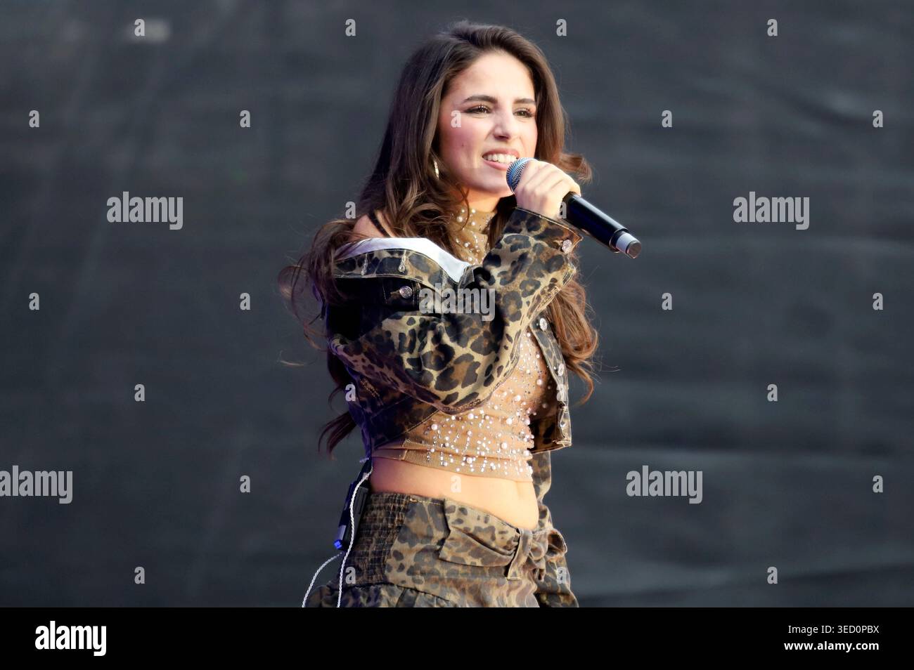 Lagger Night Anna-Maria Zivkov at the Schlager Night at Kalkberg 2026 in the open ...