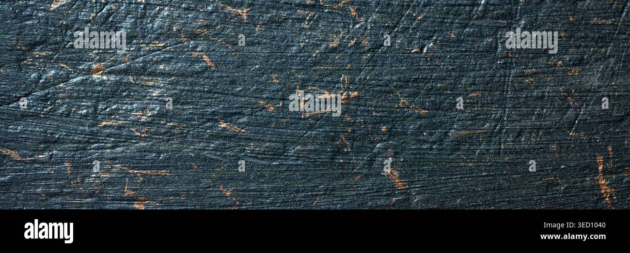 Dark concrete texture website banner grunge wall background Stock Photo