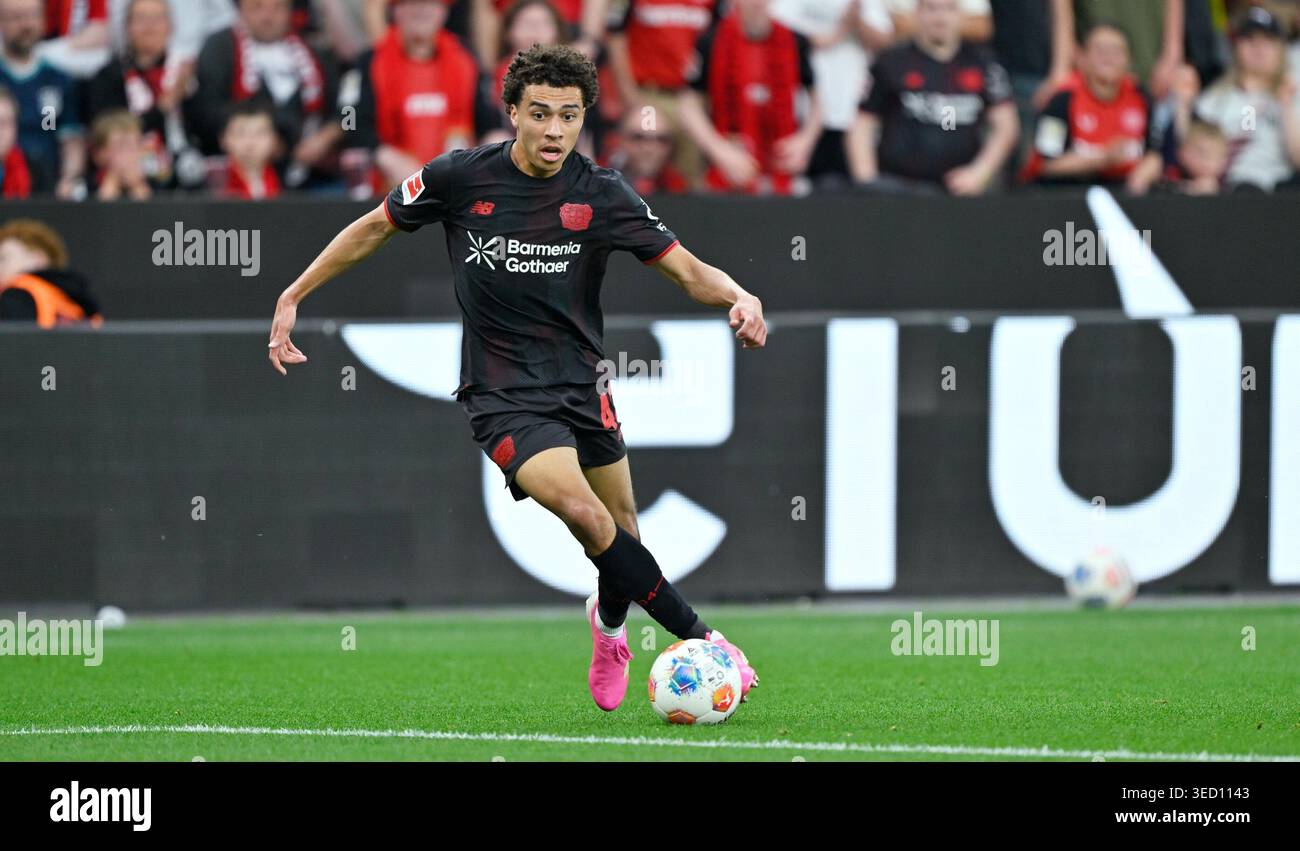 Montrell Rice Montrell Culbreath (Leverkusen) Leverkusen, May 2, 2026, Football ...