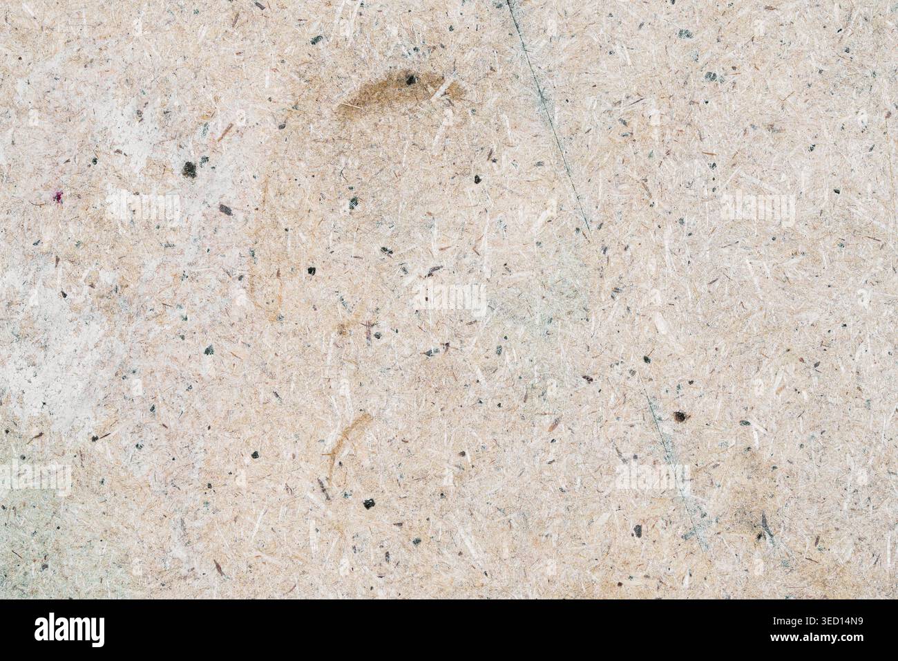 Fibreboard chipboard surface macro Stock Photo