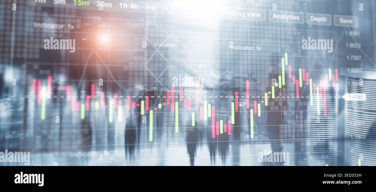 Hi Res Visualisation Cryptocurrency visualization hi-res stock photography and images - Alamy