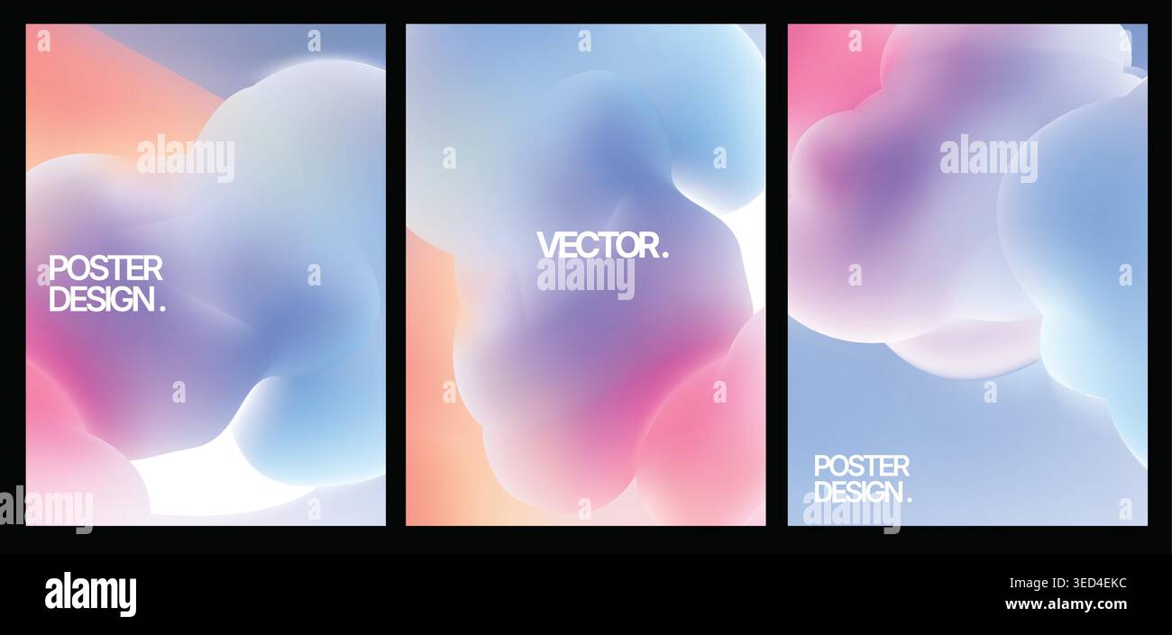 soft luminous clouds, subtle diffusing clouds with soothing light perfect for relaxation visuals Stock Vector