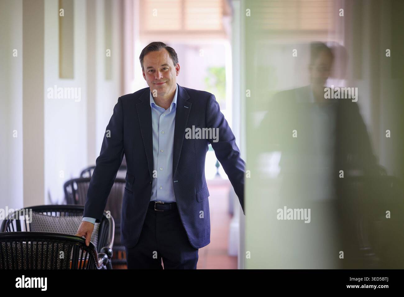 Scott Strazik, CEO of GE Vernova, photographed on 11 March 2026 ...