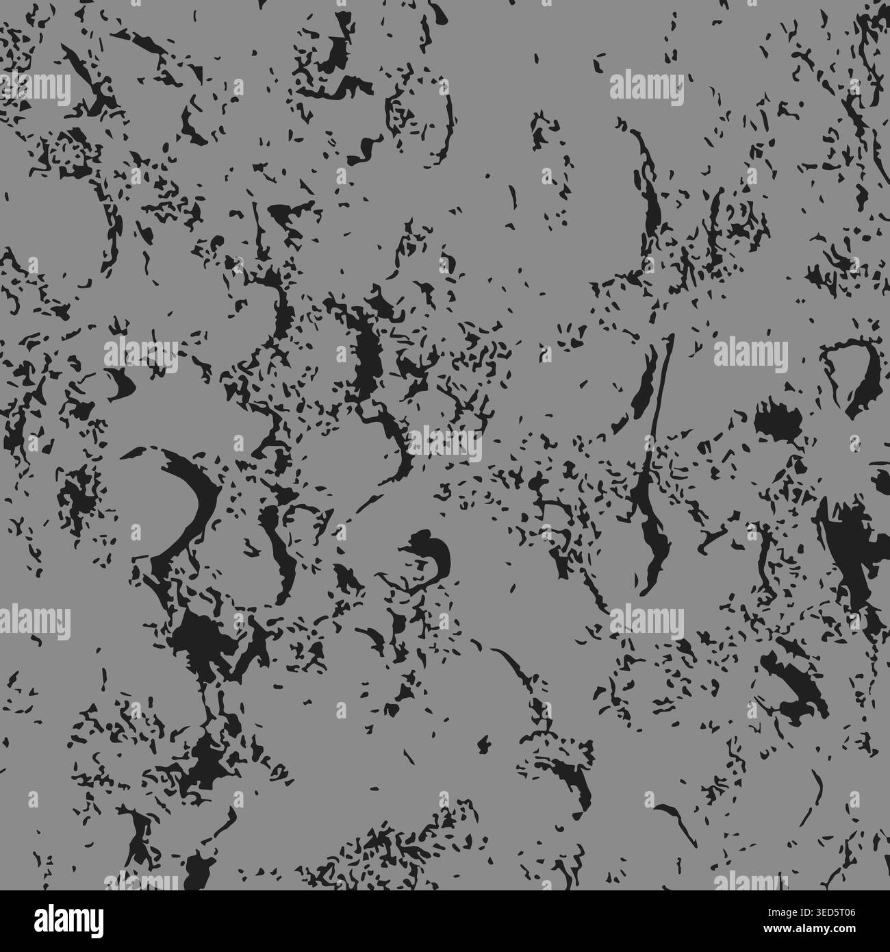 Abstract Black Shapes Texture Stock Vector