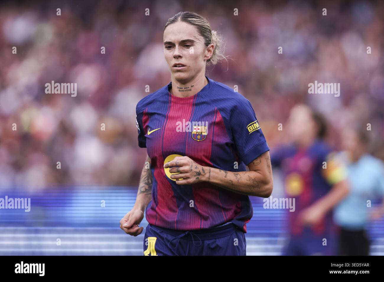 Mapi Leon of Barcelona during the UEFA Womenâ??s Champions League, Semi ...