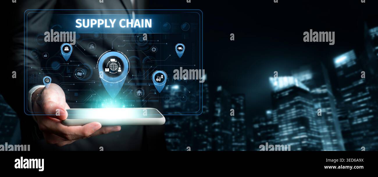This image illustrates the integration of artificial intelligence in ...