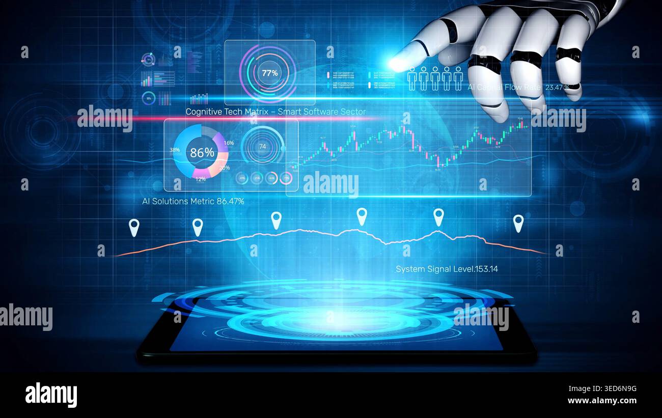 AI-powered dashboard for data analytics, software performance tracking ...