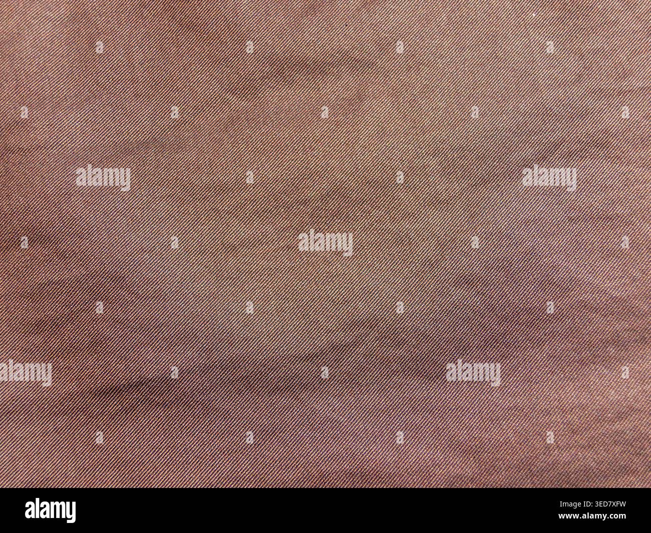 Brown cotton textile texture macro background Stock Photo