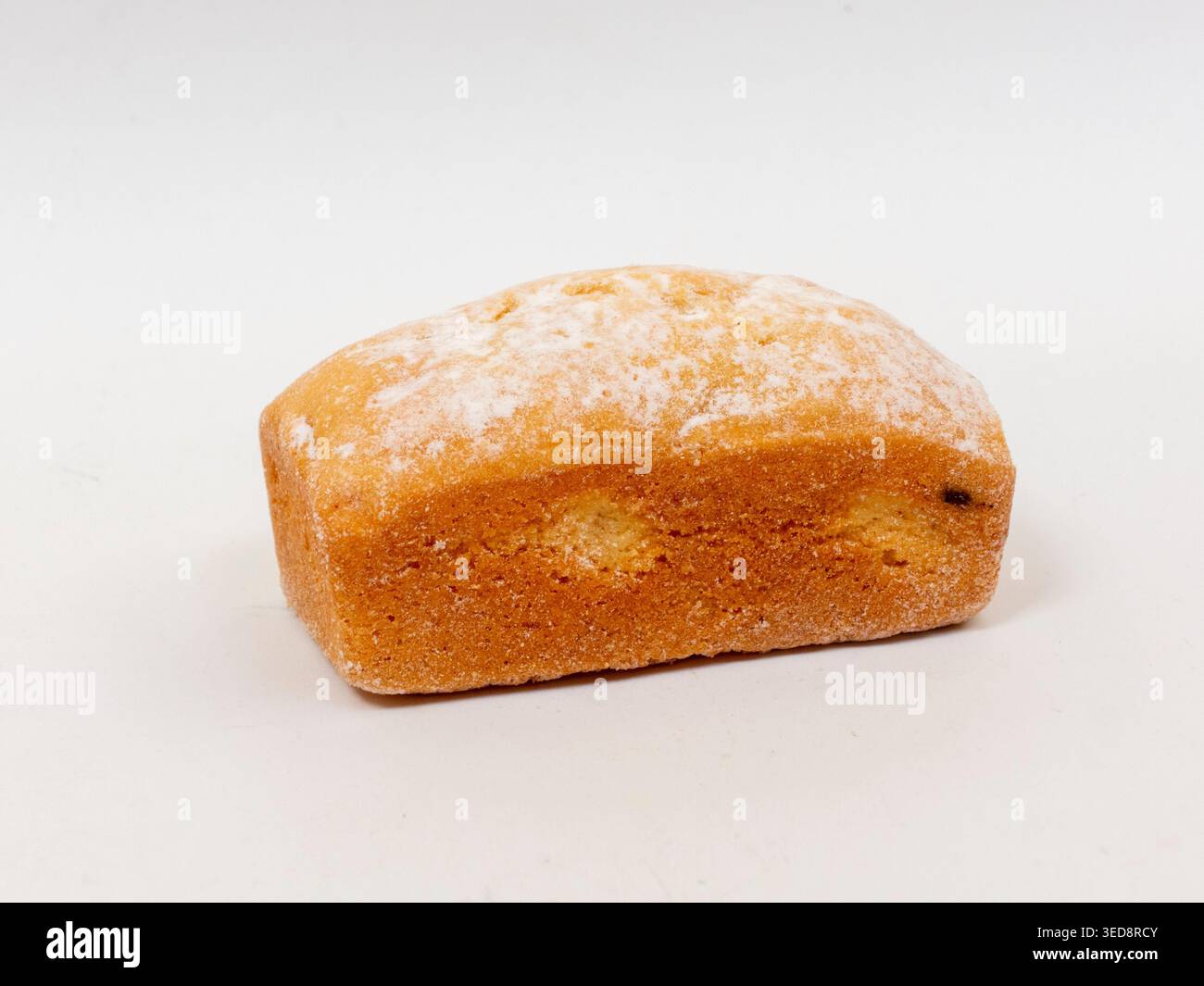 Homemade cake-bread in white background Stock Photo