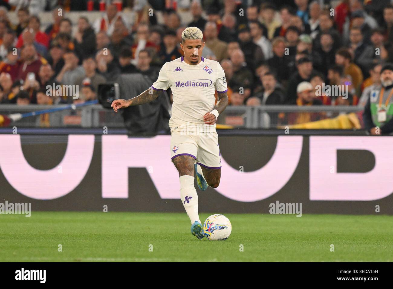 Olimpico Stadium, Rome, Italy - Dodo of AC Fiorentina seen in action ...