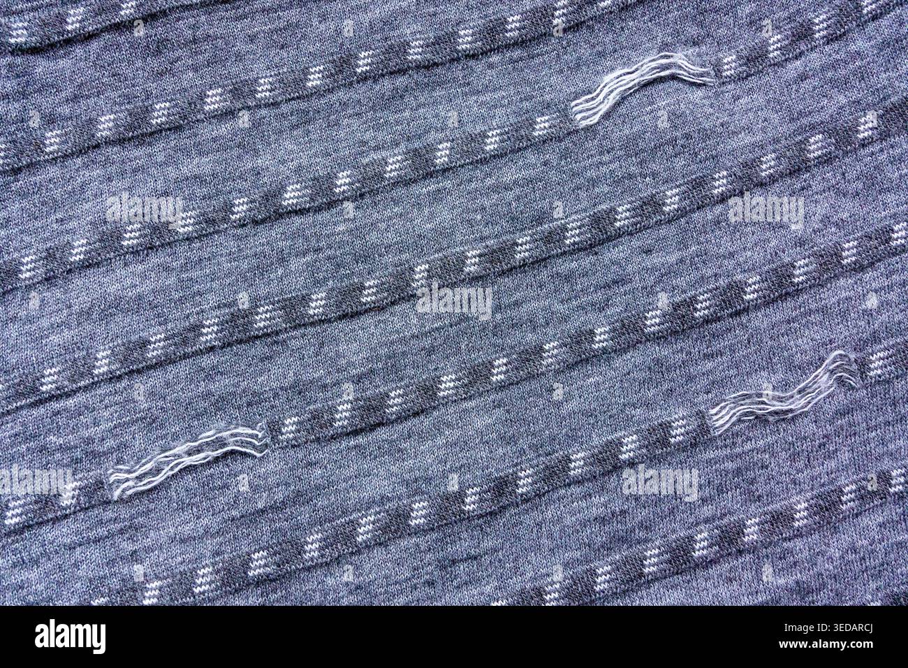 Wool and alpaca drawstring fabric background Stock Photo
