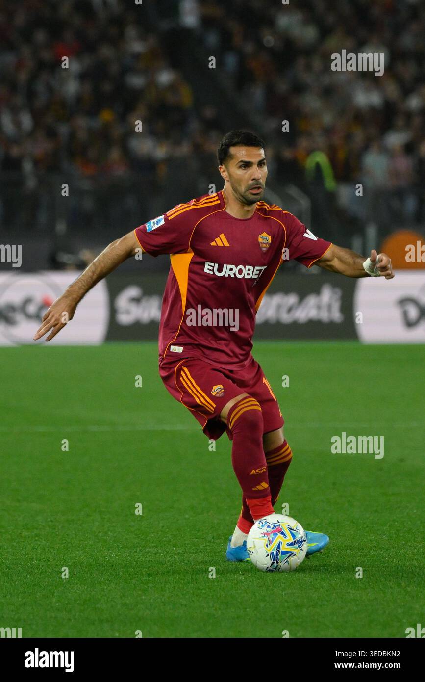 Romaâ??s Zeki Celik during the Italian Football Championship League A ...
