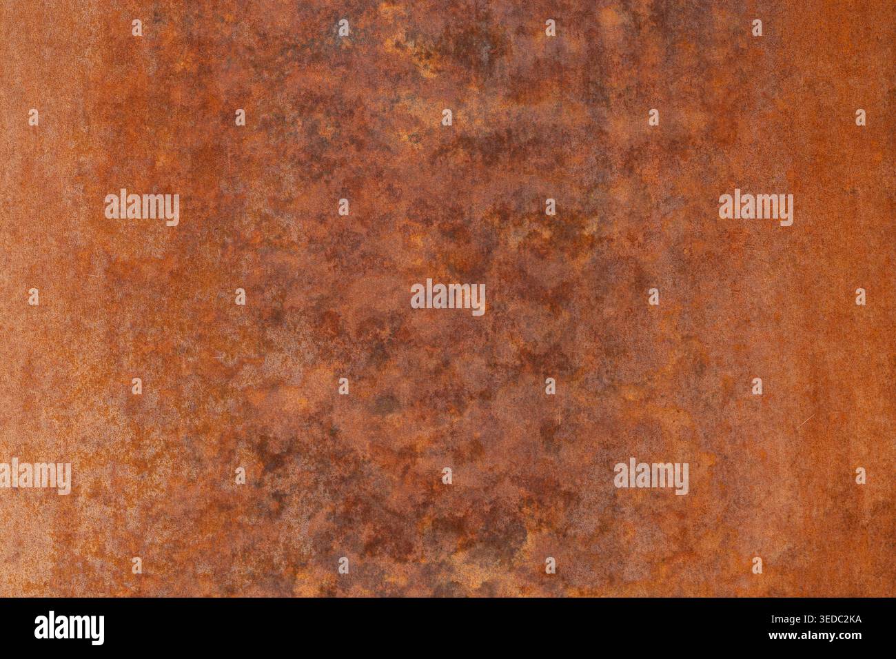 Horizontal Rusted Metal Sheet Texture Background Stock Photo