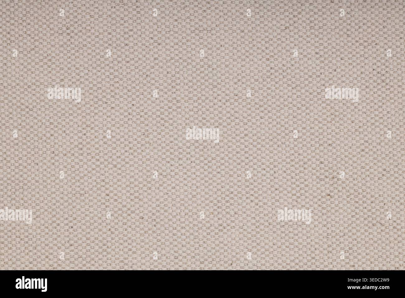 Beige Woven Fabric Texture Background Stock Photo